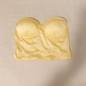 princess polly yellow bustier